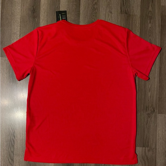 Men's Nike Red Dri-Fit Training Shirt, Size Lg NWT - Picture 2 of 3